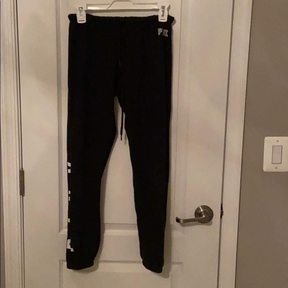 PINK black sweatpants